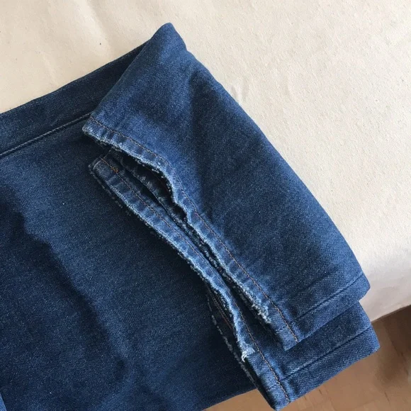 NWT Madewell sz 32 jeans Baggy straight Dark Worn Indigo Wash New unworn jeans